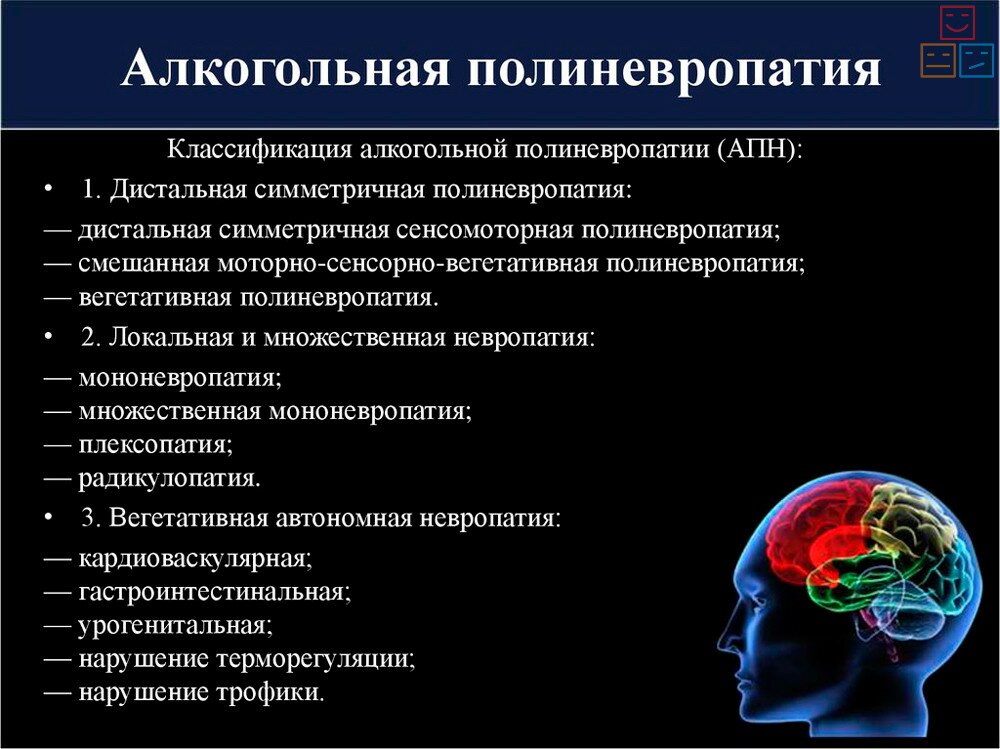 Симптомы алкогольного невроза